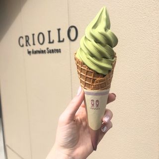抹茶ソフトクリーム(CRIOLLO（クリオロ）東京本店)