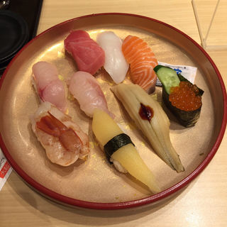 特上にぎり御膳(大起水産 回転寿司 箕面店)