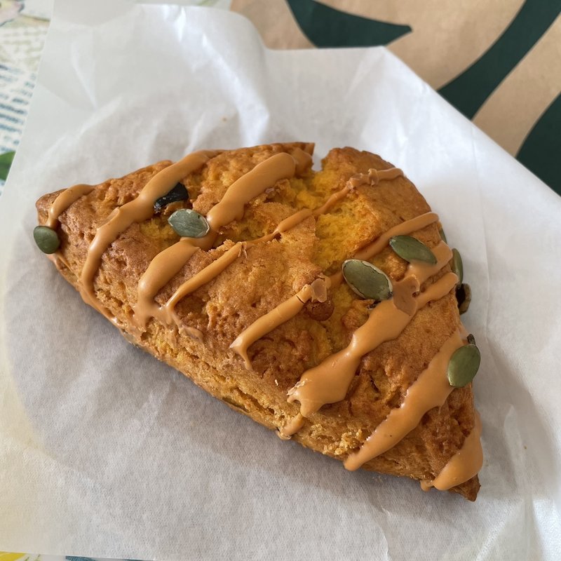 パンプキンスコーン(スターバックス・コーヒー イオン宇品店 )