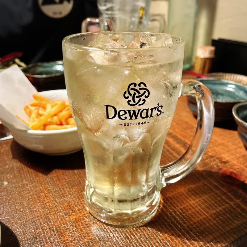 ハイボール(博多やさい巻き串屋ねじけもん自由が丘別邸)