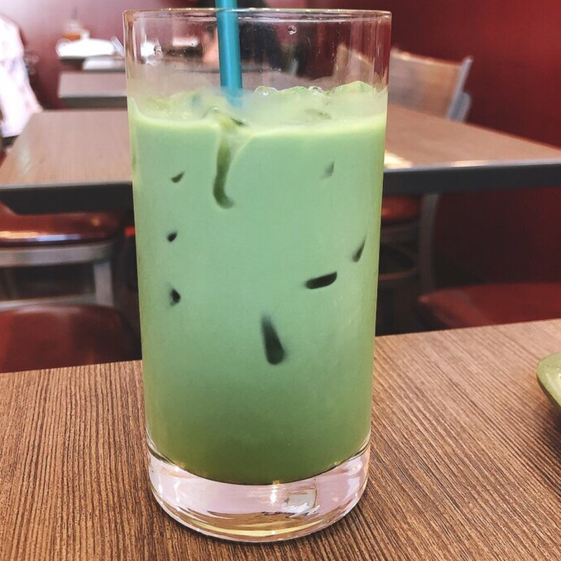 アイス抹茶ラテ(カフェ・ベローチェ 浅草橋駅西口店)