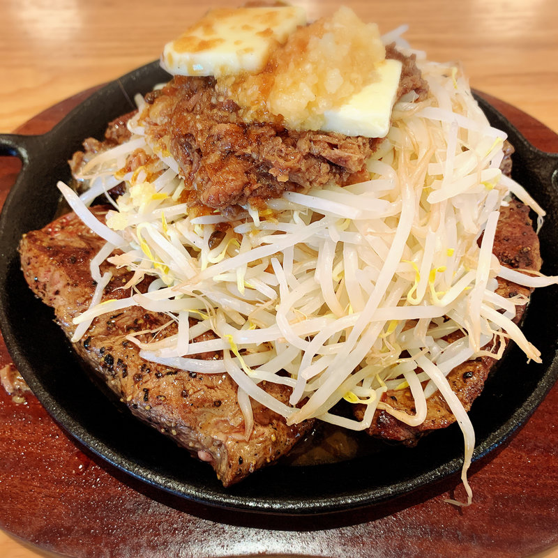 ステーキ1ポンド(ステーキ五郎　広島本通り店)