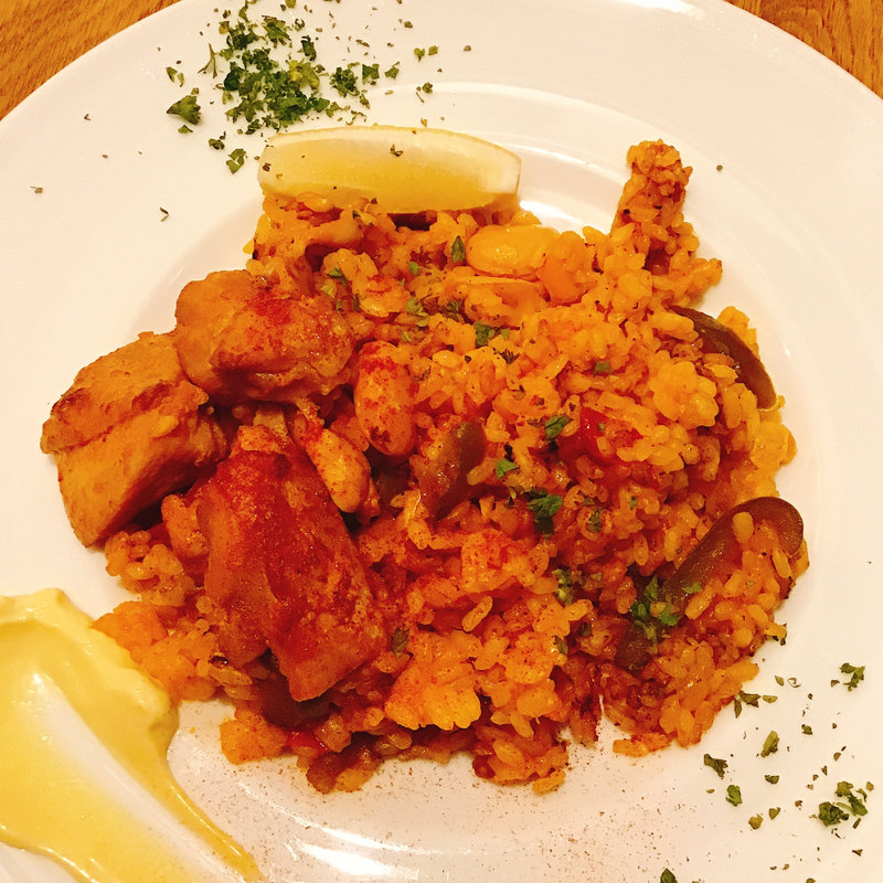 皿盛りパエリア(バラッカ )