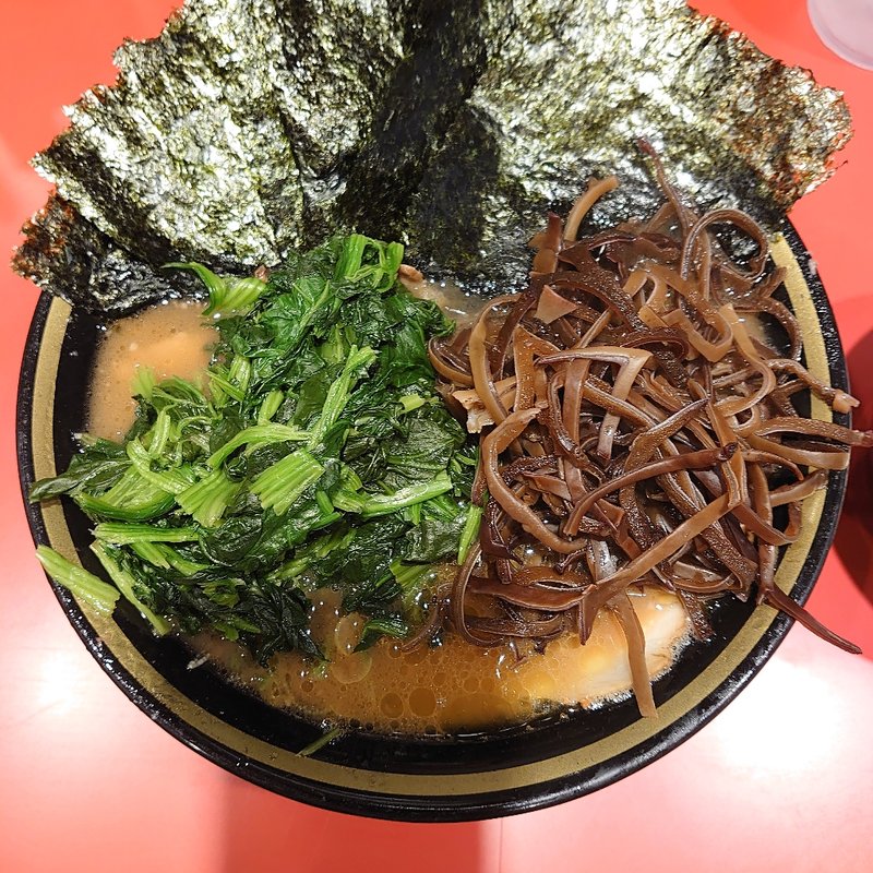 チャーシューメン＋のり＋キクラゲ(ラーメン 環2家 蒲田店)