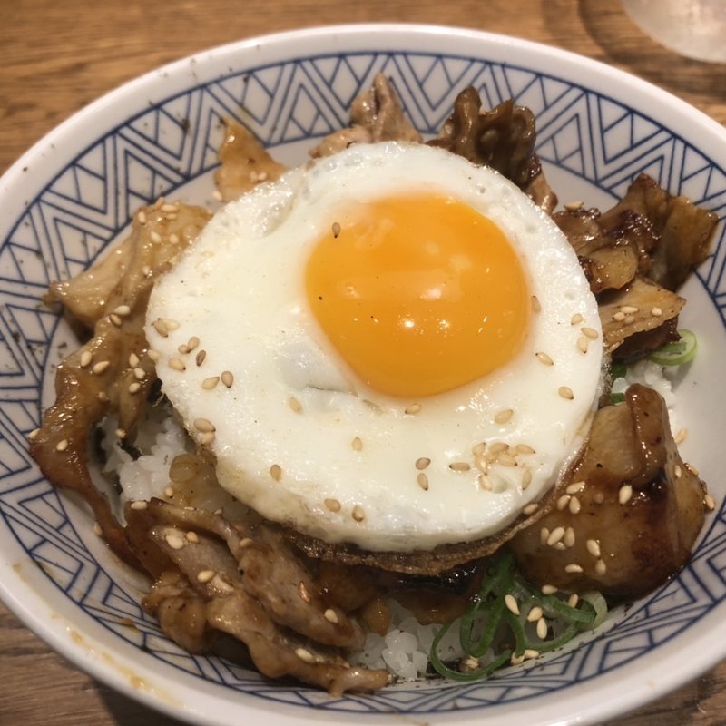 金のプレホル丼セット(ぼてぢゅう　池袋東武)