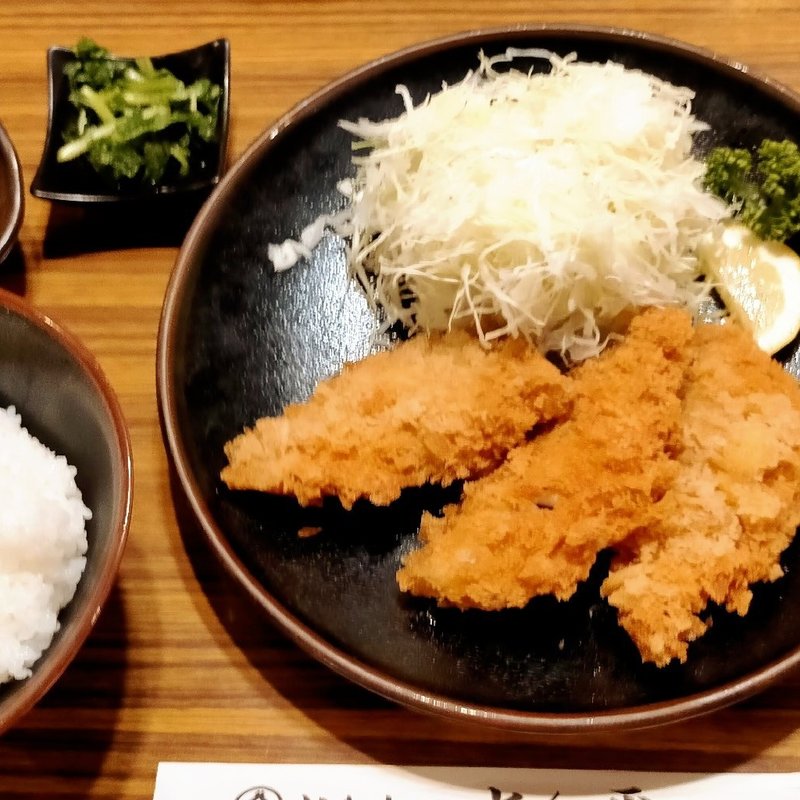 松輪アジフライランチ（ご飯大盛り）(白木屋 とん平)