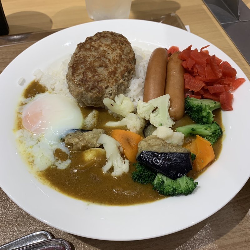 ミックスカレー(カレーショップ C＆C 新線新宿店 （カレーショップ シー・アンド・シー）)