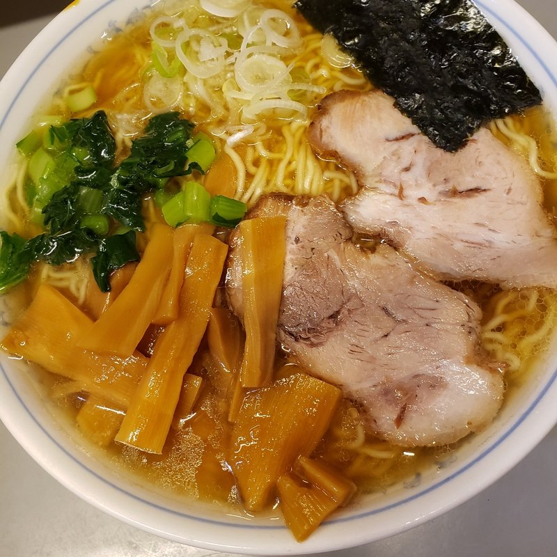 ラーメン大盛り(中華そば 七面)