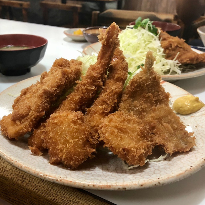 シーフードランチ(とんかつ重廣)