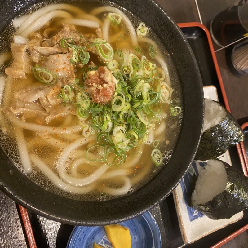 かすうどん(うどんそば かわ)