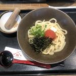 釜明太醤油バターうどん(山下本気うどん 渋谷並木橋)