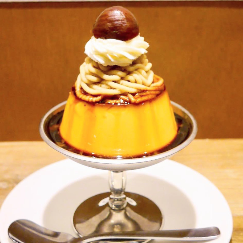 モンブランプリン(フェブラリーカフェ （FEBRUARY CAFE）)