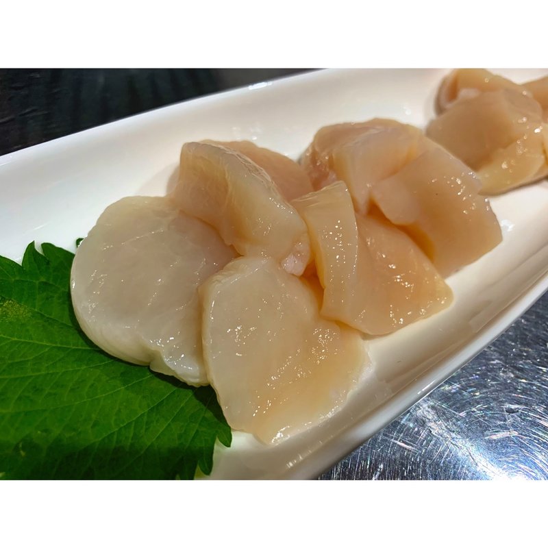 本日のおすすめ　帆立の刺身(おうちごはん わりかん)