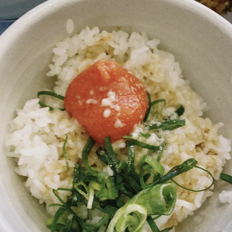 背脂明太ごはん(シオノセカイ)