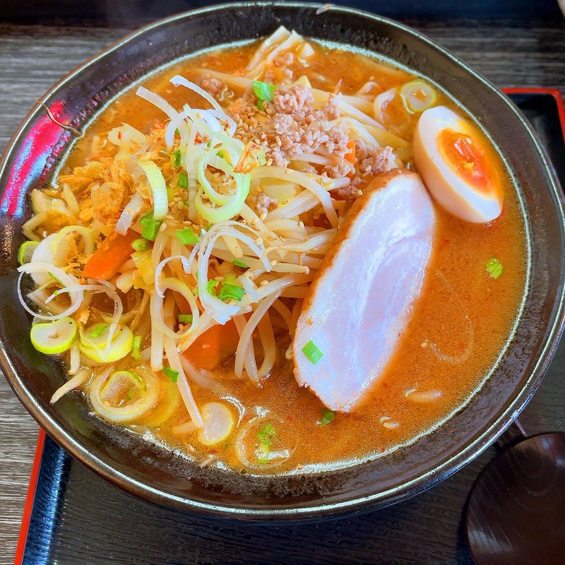 味噌野菜タンメン(らいもん 大網店)
