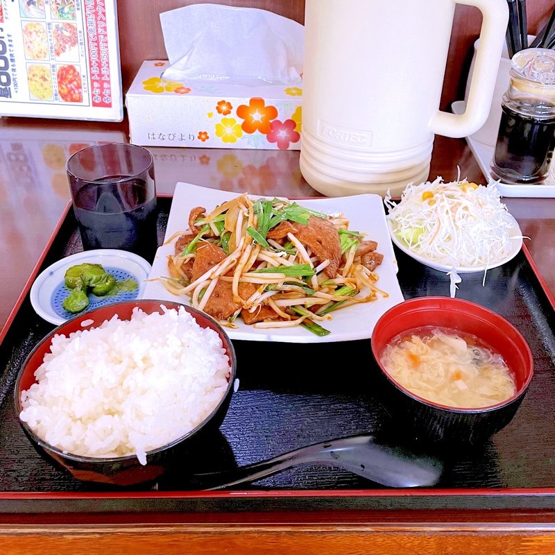 レバニラ炒め定食(弘祥 西志津店)