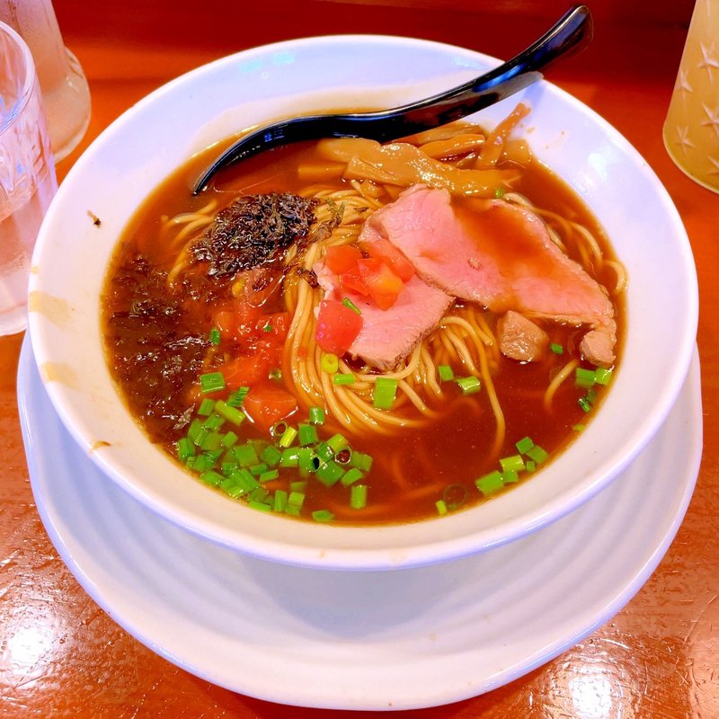 純牡蠣淡麗ラーメン(麺者屋 ちくわ)
