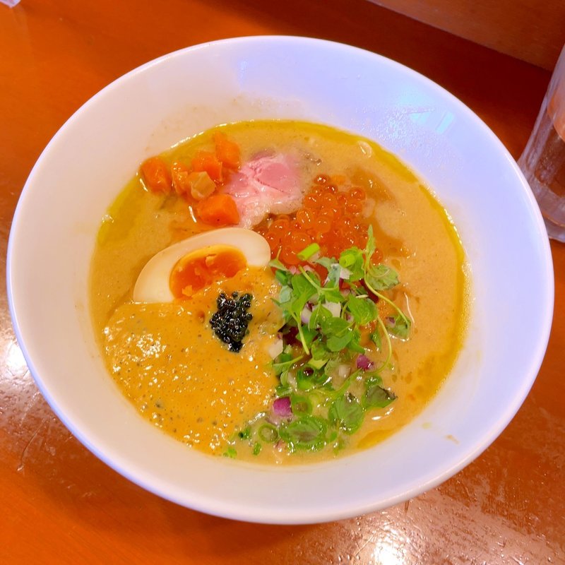 月替わり限定らーめん(麺者屋 ちくわ)