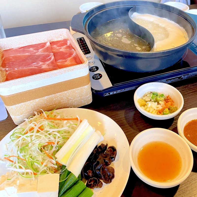 ランチ食べ放題（豚肩ロースのみ）(しゃぶ葉 公津の杜店)