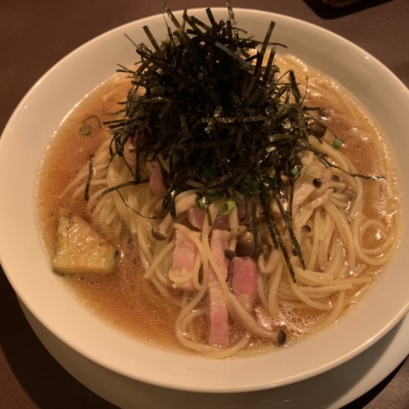 森のキノコの和風スープスパゲっティー(パスタ キッチン （PASTA KITCHEN）)