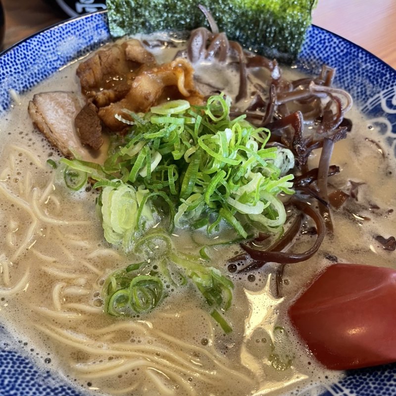 とんこつラーメン(鶴亀堂 三芳藤久保店 （ツルカメドウ）)