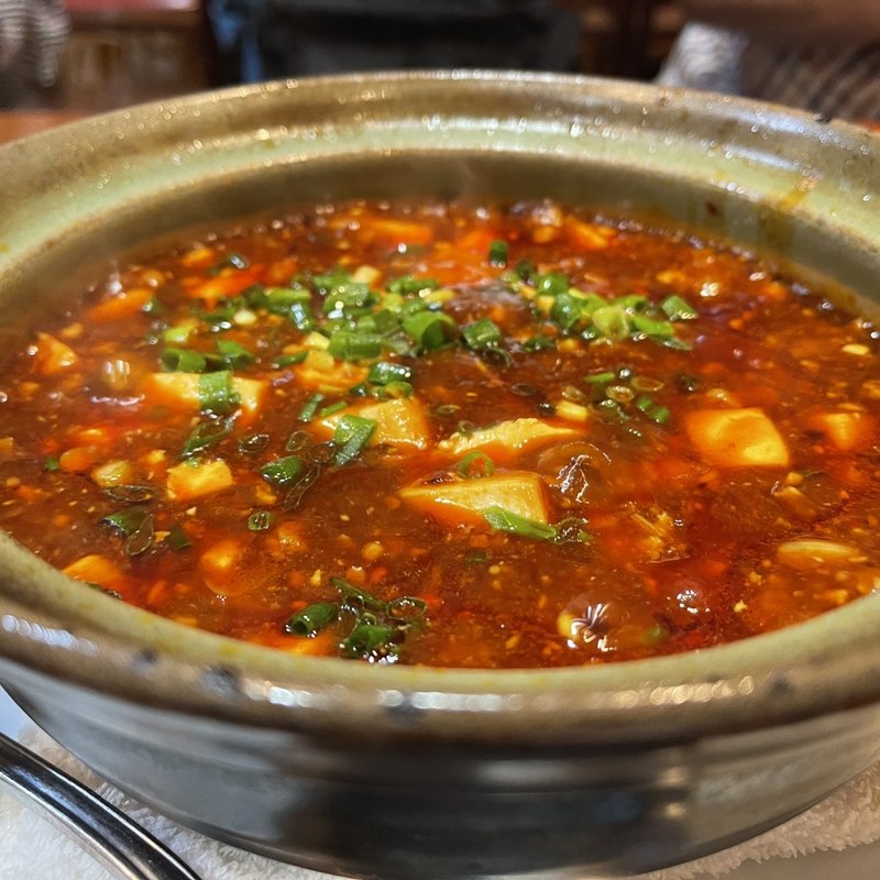 麻婆豆腐(魯園菜館 喜多見店)
