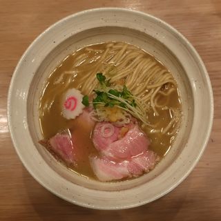 魚介鶏そば(塩)(MENYA BIBIRI)