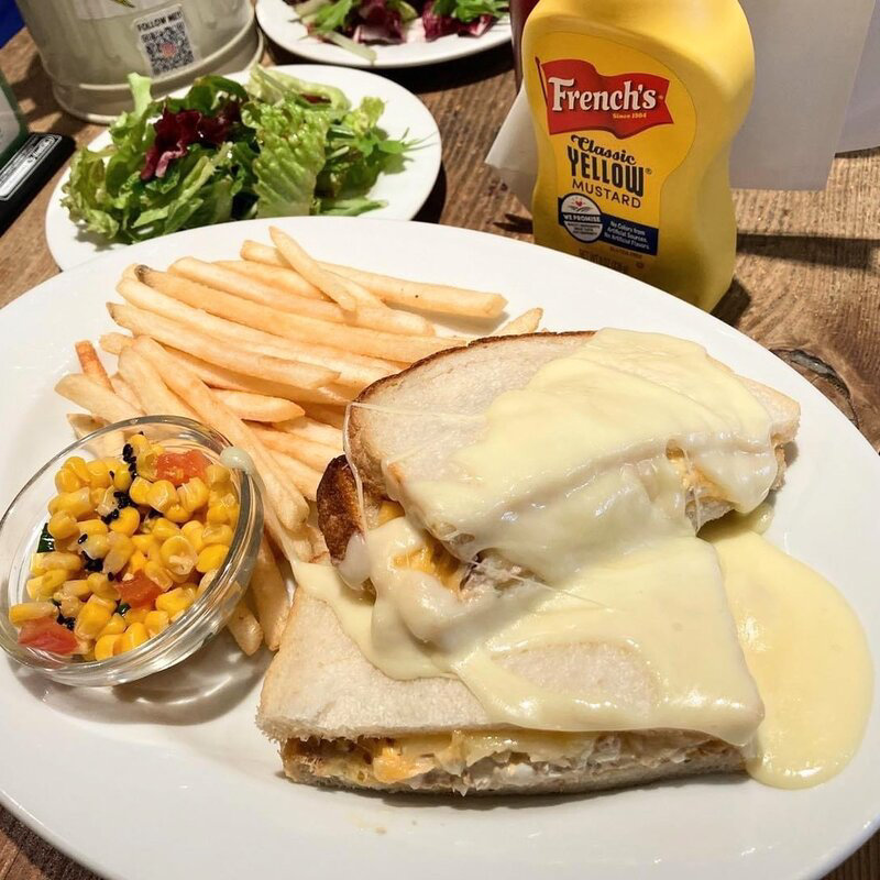 ツナメルトサンド(パームスカフェ 自由が丘店)