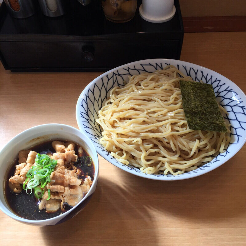 醤油つけめん（大盛）(葵 aoi )