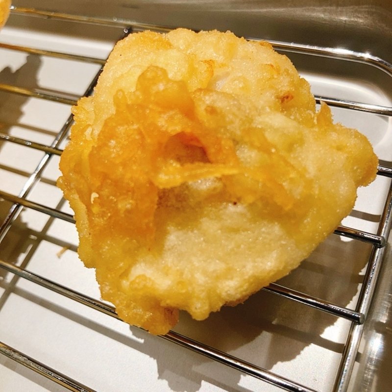 帆立1個(天ぷら)(そば処とんぼLECT店)