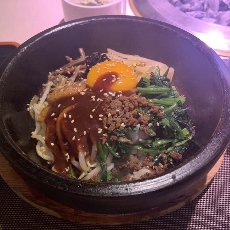 石焼きビビンバランチ(眞一館 新宿本店 （シンイチカン）)