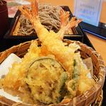 大海老天ぷら十割蕎麦