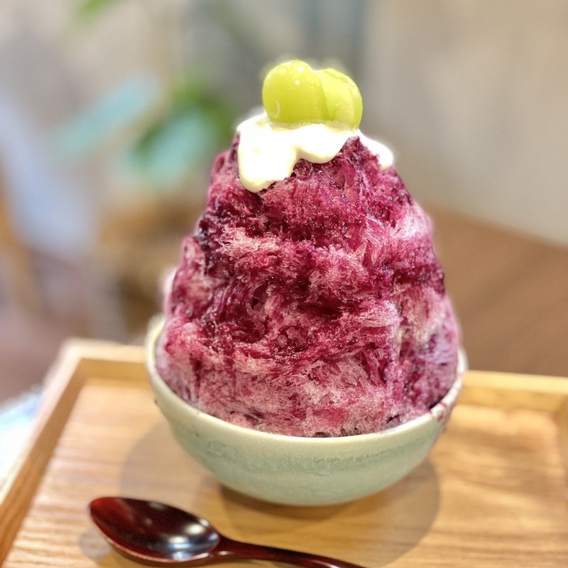 ぶどう　その2(京の氷屋 さわ)