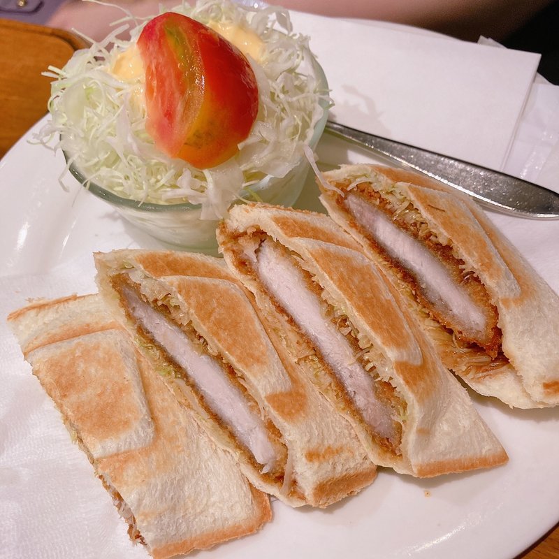 カツサンドセット(コーヒー ネギシ)