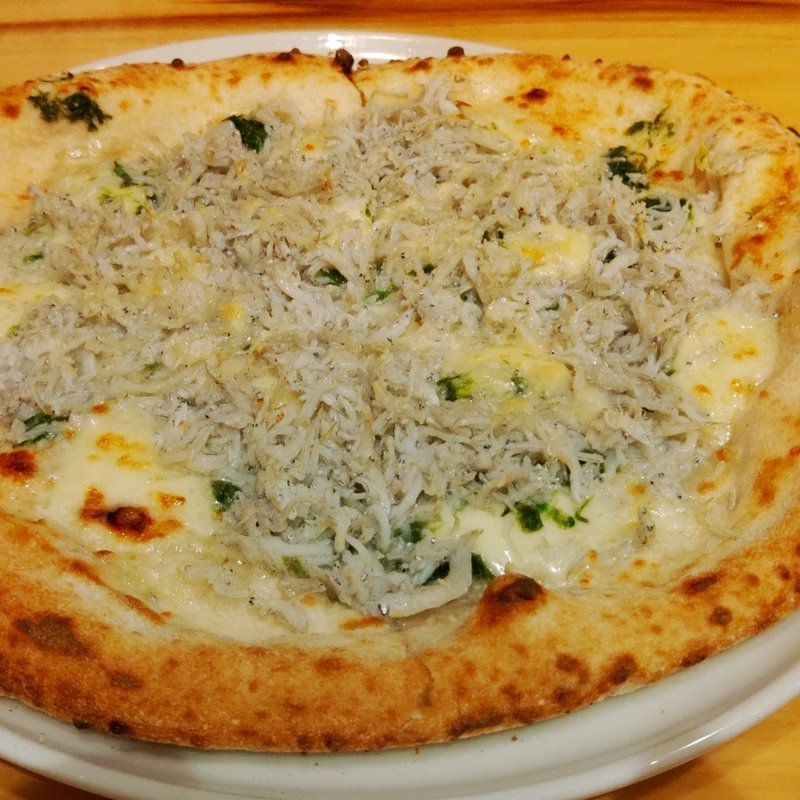 しらすと岩のりのピッツァ(プテカ （PUTECA）)