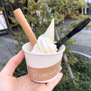 豆乳ソフトクリーム(ココノハ 東京スカイツリータウン・ソラマチ店)