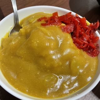 ミニカレーライス(名物 万代そば （【旧店名】 浦浜農園そばコーナー）)