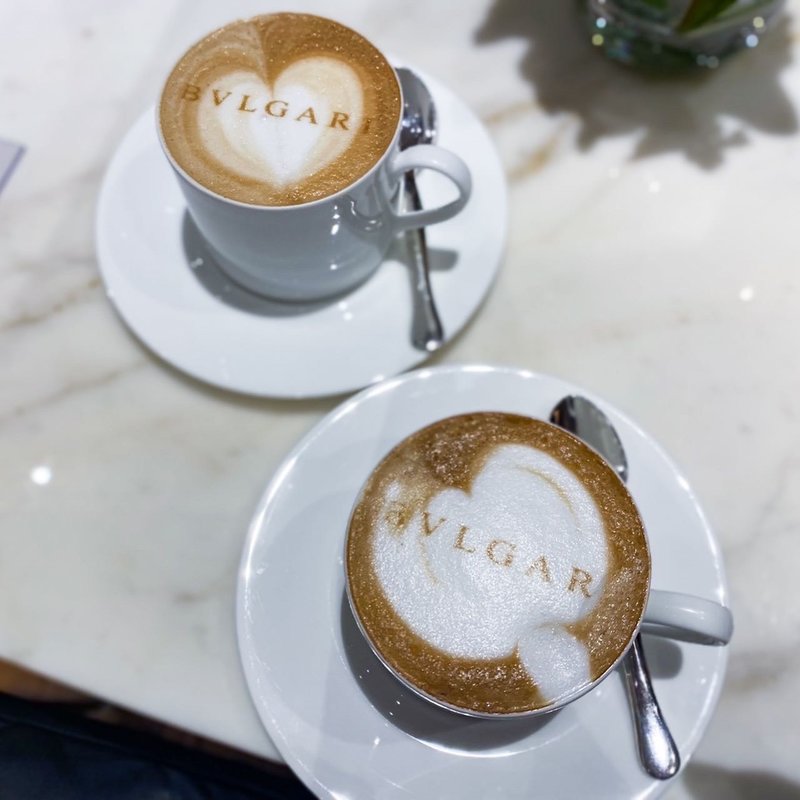 カプチーノ(ブルガリ イル・カフェ 阪急うめだ本店)