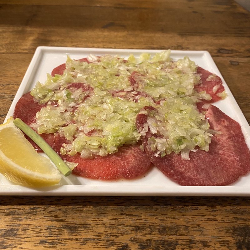 名物・ネギ塩タン(まる良)