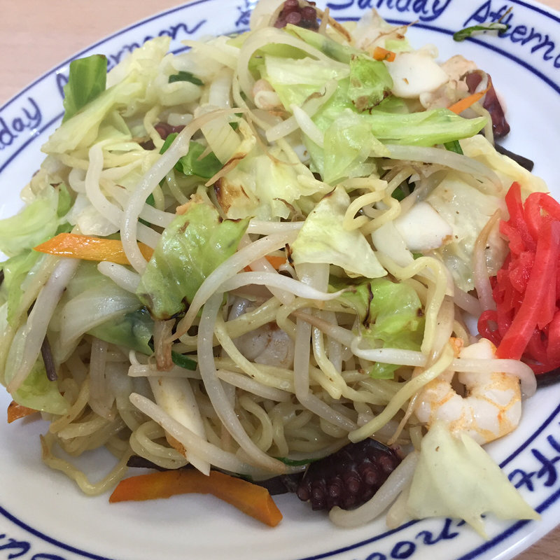 海鮮焼きそば(山ちゃん  （やまちゃん）)