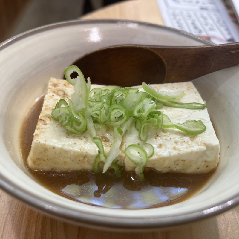 豆腐だけ煮込み(立呑処へそ　静岡1号店)