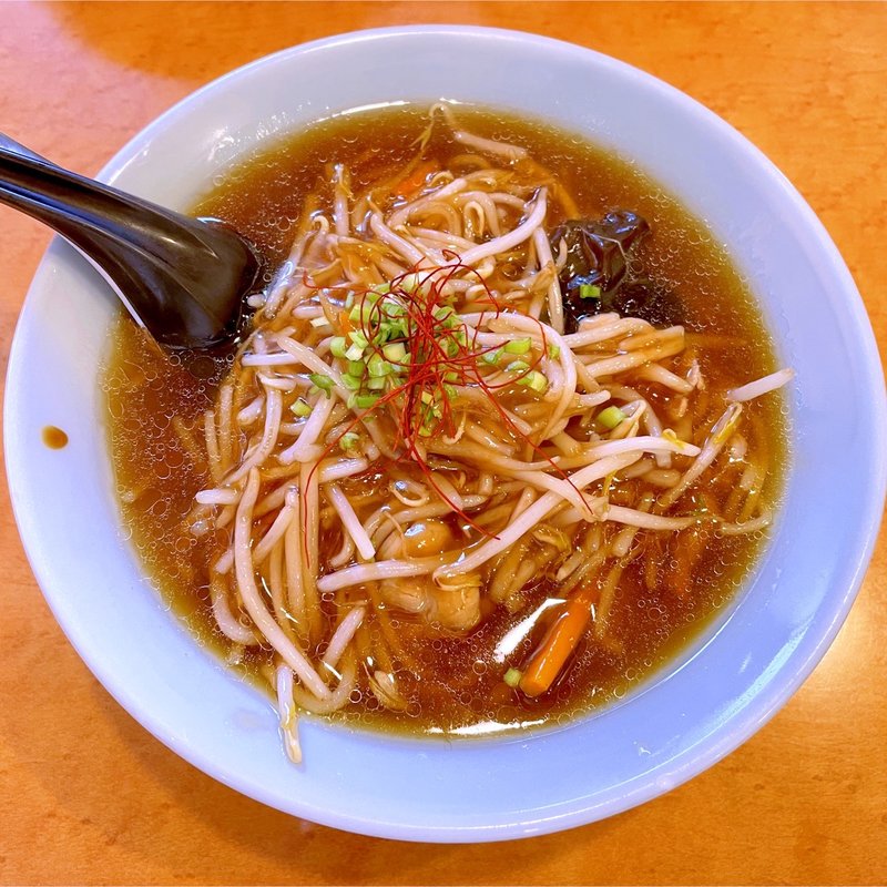 もやしラーメン(一本やり)