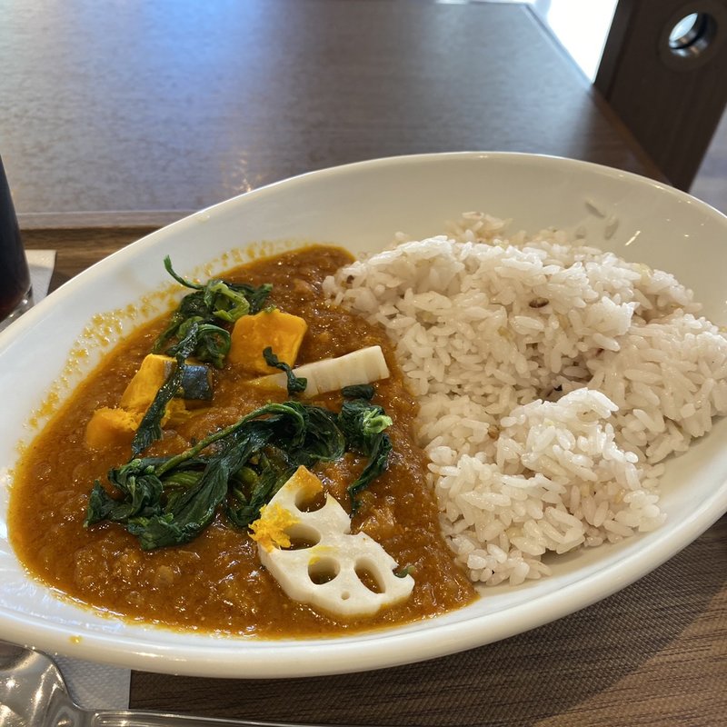 野菜と鶏肉のジンジャーカレー(ベックスコーヒーショップ 関内店 )