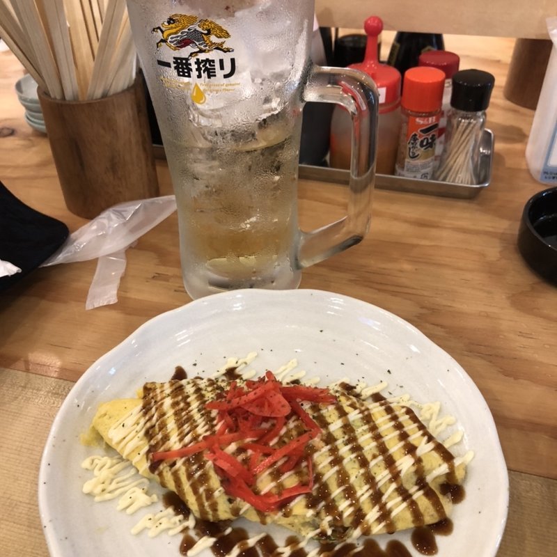 トンペイ焼(山陽ガード下食堂)