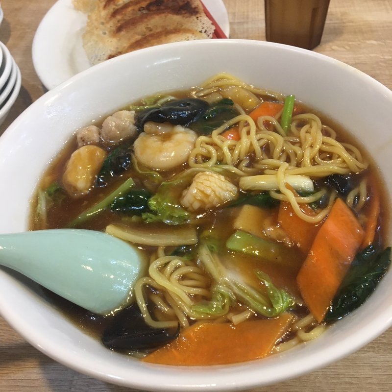 五目ラーメンセット(横浜餃子軒 菊名駅前店)