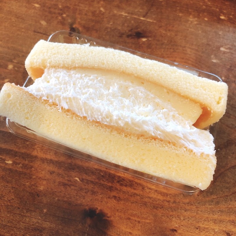 台湾カステラサンド ミルクソース&ホイップ(セブン-イレブン 台東浅草橋3丁目店)