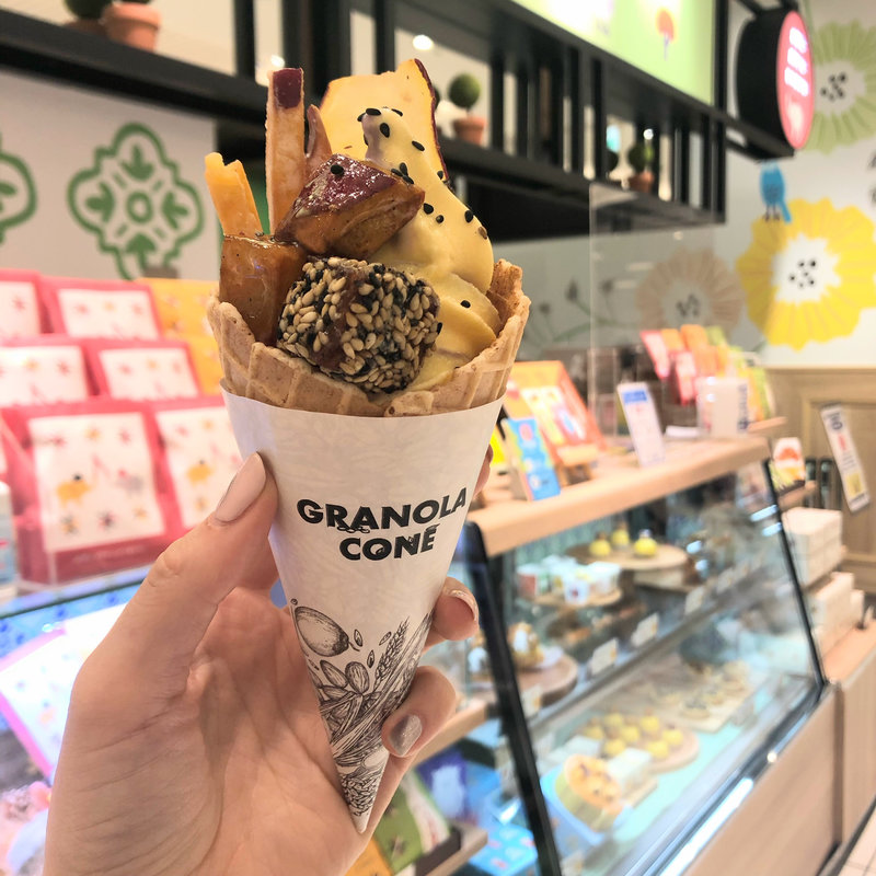 MIX芋ソフト(お芋とポテトとさつまいも)