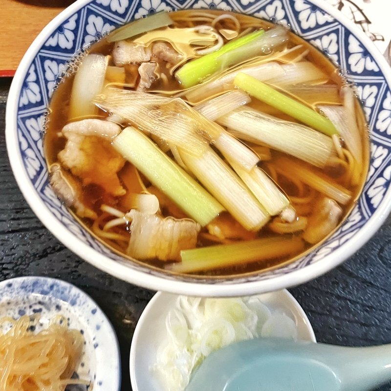 肉南蛮そば(長寿庵)
