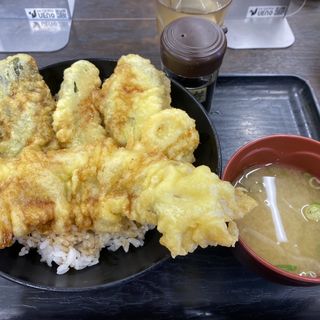 穴子天丼(資さんうどん 岡垣店)