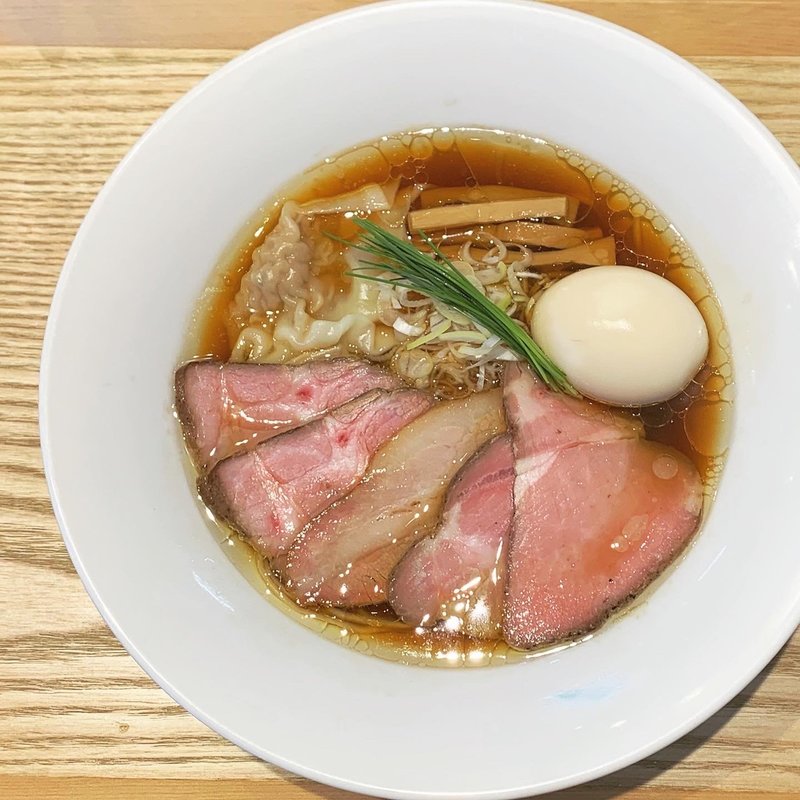 特製 地鶏としじみの中華そば 醤油(宍道湖しじみ中華蕎麦 琥珀)
